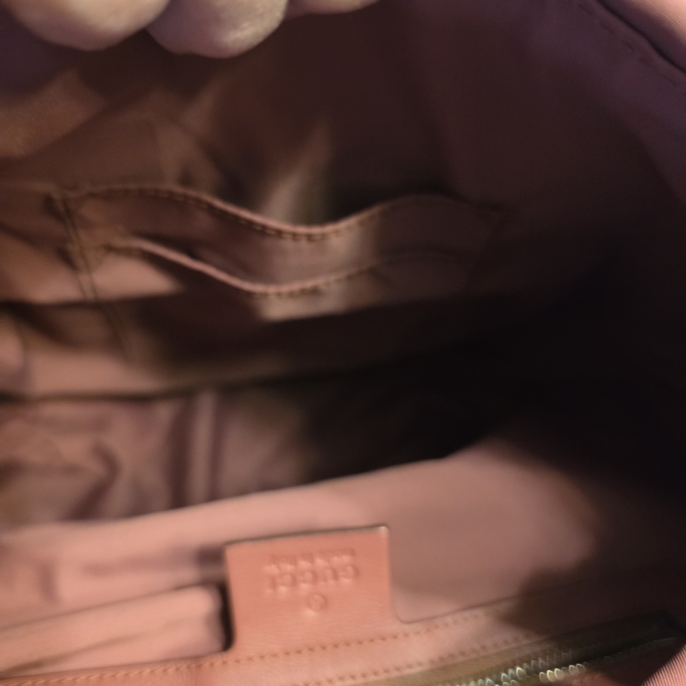 Gucci Pink Floral GG Supreme Backpack - Picture 11 of 16